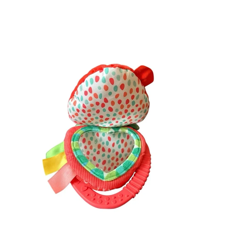 Melissa‎ & Doug Peek a Boo Berry Take Along Toy with Teething Ring for Infants